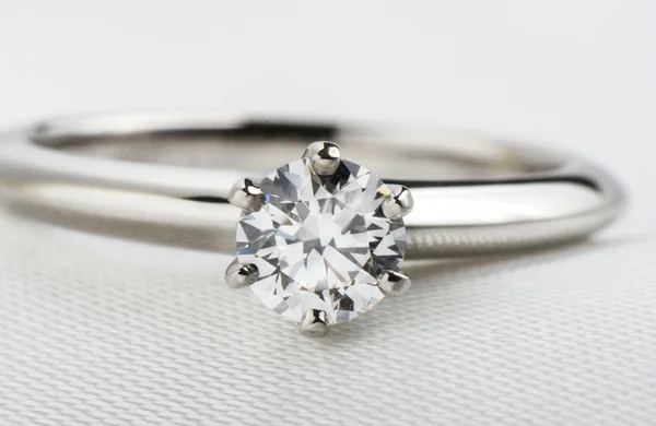 Ring Trouwring diamant — Stockfoto